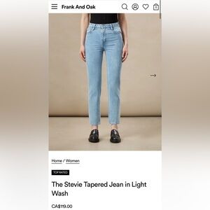 Frank & Oak Stevie Jeans